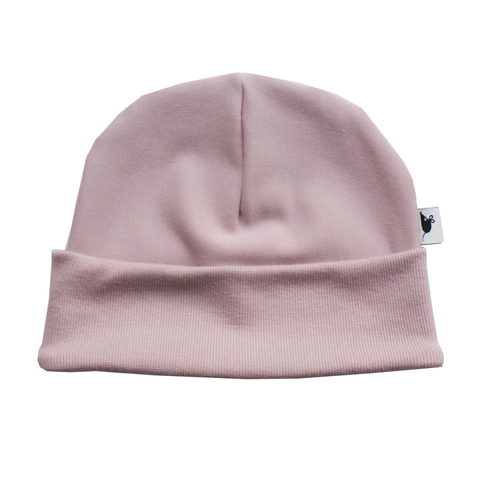 bamboo fleece fitted beanie by lille mus