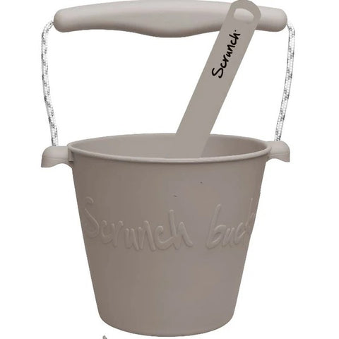 scrunch bucket and spade warm grey
