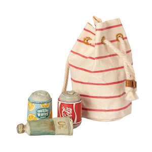 maileg bag and beach essentials