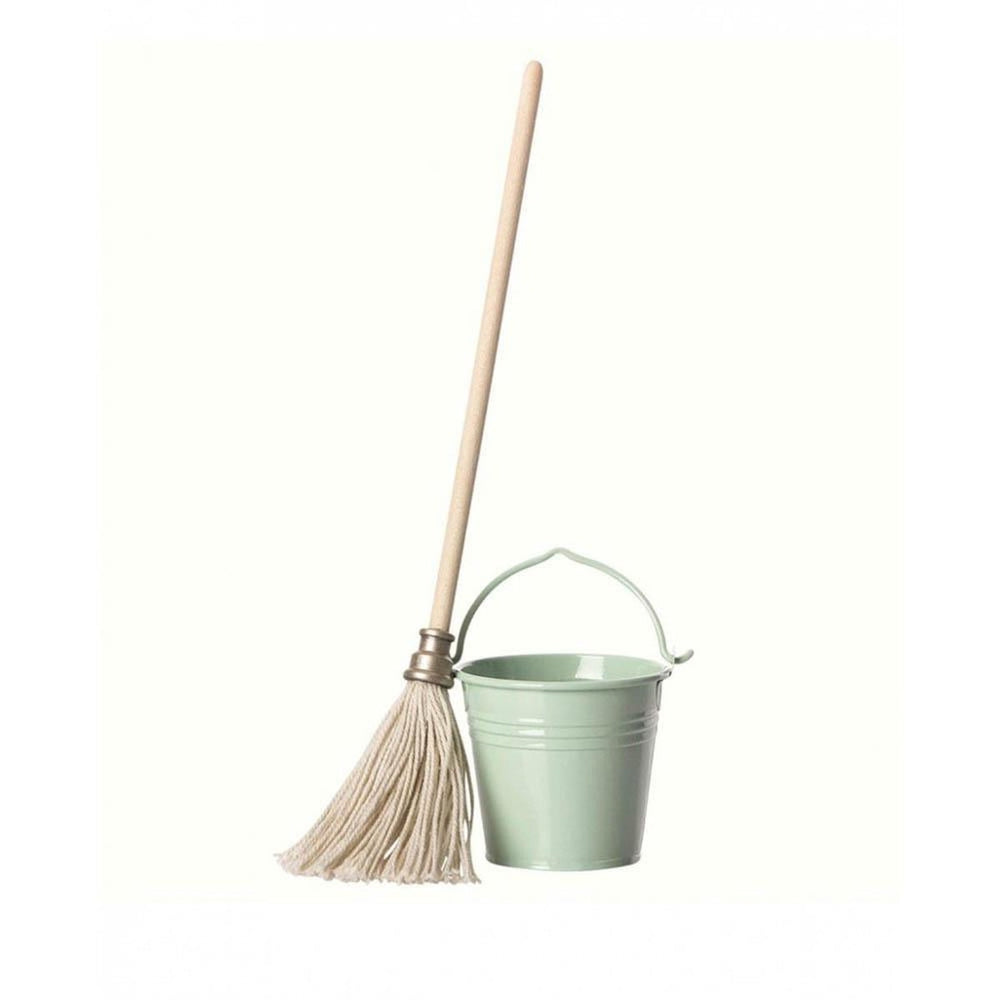 maileg bucket and mop