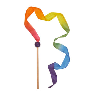 silk mini streamer by sarah's silks - rainbow